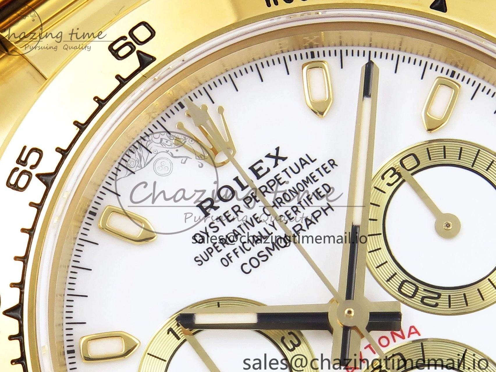 MiroTime 0509 Daytona 116508 KING 1:1 Best Edition White Dial on YG Bracelet SH Contemporary 1902